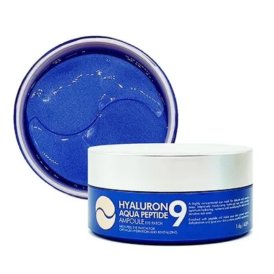 Medi Peel Hyaluron Aqua Peptide 9 Ampoule Eye Patch (Hydrożelowe płatki pod oczy)