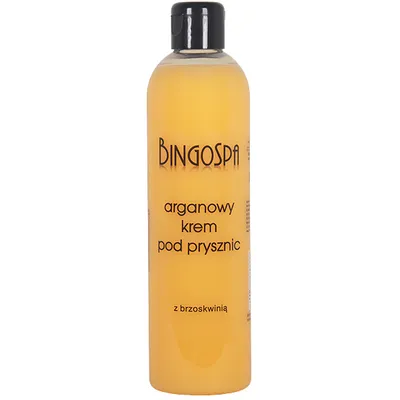 BingoSpa Arganowy krem pod prysznic z brzoskwinią