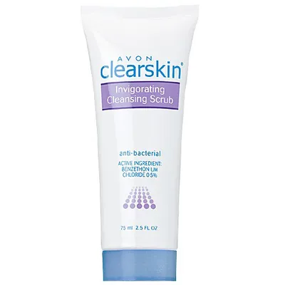 Avon Clearskin, Cleansing Scrub (Antybakteryjny peeling do twarzy)
