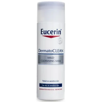 Eucerin DermatoClean, Mild Cleansing Milk (Mleczko oczyszczające do skóry suchej)