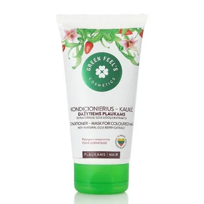 Green Feel's Cosmetics Odżywka do włosów farbowanych z ekstraktem z jagód goji