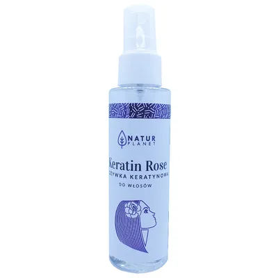 Natur Planet Keratin Rose, Odżywka keratynowa do włosów