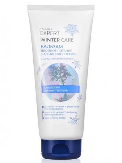 Faberlic Expert, Winter Care, Balsam do wszystkich typów włosów `Podwójne odżywianie`