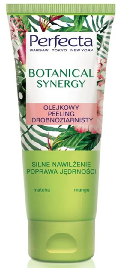 Perfecta Botanical Synergy, Olejkowy peeling drobnoziarnisty `Silne nawilżenie i poprawa jędrności`