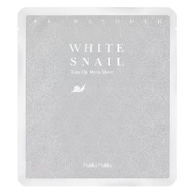 Holika Holika White Snail Tone Up Mask Sheet (Rozjaśniająca maseczka do twarzy)