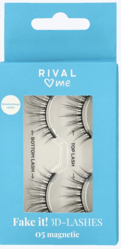 Rival Loves Me Fake it! 3D Lashes 05 Magnetic (Rzęsy magnetyczne)