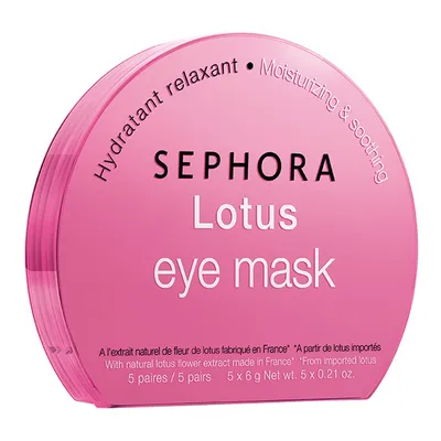 Sephora Lotus, Eye Mask (Nawilżająca i wygładzająca maseczka w płatkach pod oczy 'Lotos')