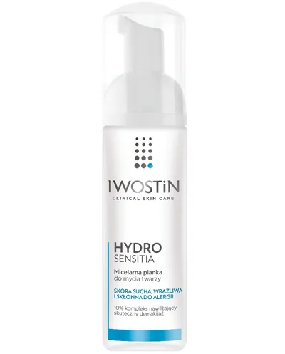 Iwostin Hydro Sensitia, Micelarna pianka do mycia twarzy