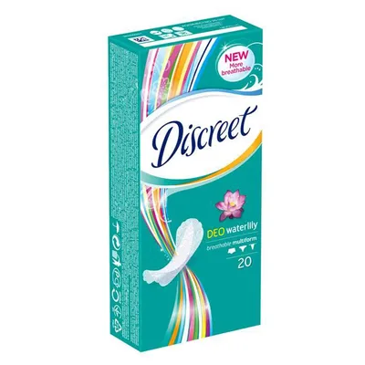 Discreet Deo, Waterlily Breathable Multiform (Wkładki higieniczne)