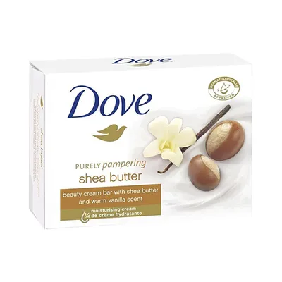 Dove Purely Pampering, Shea Butter & Warm Vanilla, Beauty Bar (Kostka myjąca z masłem shea i wanilią)