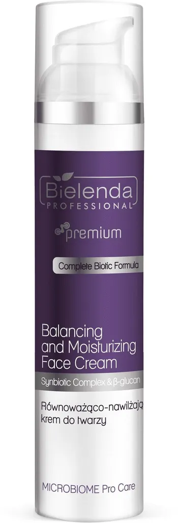 Bielenda Professional Microbiome Pro Care, Równoważąco-nawilżający krem do twarzy