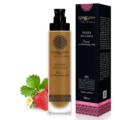 Go Argan+ Odmładzający olejek do ciała Go `Argan i truskawka`