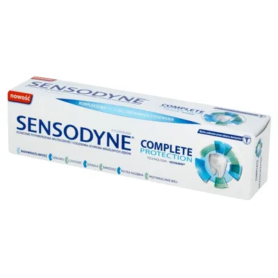 Sensodyne Complete Protection, Pasta do zębów