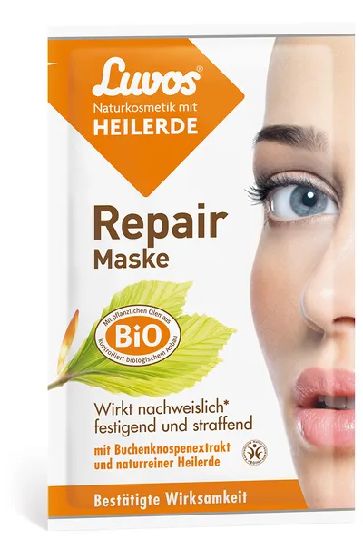 Luvos Heilerde Repair Maske (Maseczka do twarzy z glinką i wyciągiem z pąków buku)