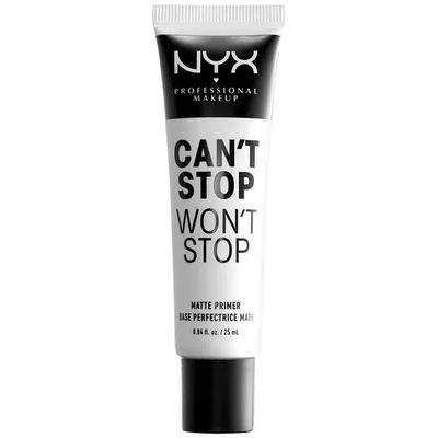 NYX Professional Makeup Can't Stop Won't Stop, Matte Primer (Mocno matująca baza pod makijaż)