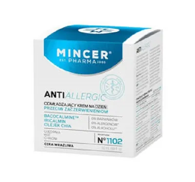 Mincer Pharma Anti Allergic, Odmładzający krem na dzień i na noc do cery wrażliwej No. 1102