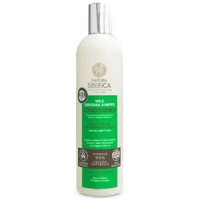 Natura Siberica Wild Siberian Juniper, Conditioner (Odżywka do włosów `Niesamowita objętość i blask`)