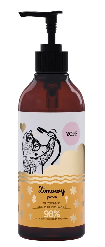 Yope Zimowy Poncz, Naturalny żel pod prysznic