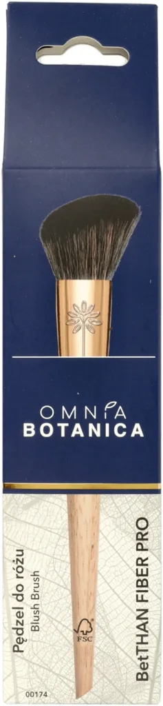 Omnia Botanica BetTHAN Fiber Pro, Blush Brush (Pędzel do różu)