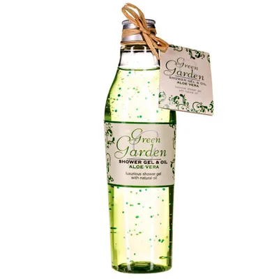 Green Garden Shower Gel & Oil Aloe Vera (Żel pod prysznic)