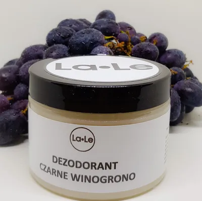 La-Le Dezodorant ekologiczny w kremie `Czarne winogrono`