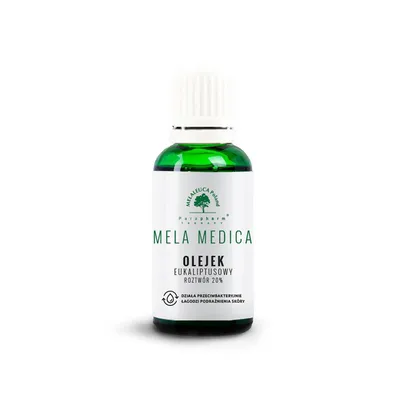 Melaleuca Mela Medica, Olejek eukaliptusowy