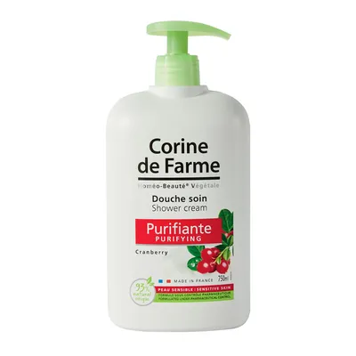 Corine de Farme Douche Soin Puruficante (Kremowy żel pod prysznic `Żurawina`)