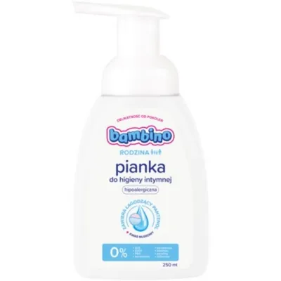 Bambino Rodzina, Hipoalergiczna pianka do higieny intymnej (różne rodzaje)