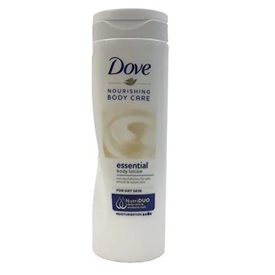 Dove Nourishing Body Care, Essential Body Lotion (Nawilżający balsam do ciała dla skóry suchej)