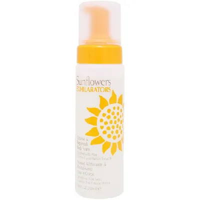 Elizabeth Arden Sunflowers Exhilarators, Cleanse & Replenish Body Foam (Pianka do mycia ciała)