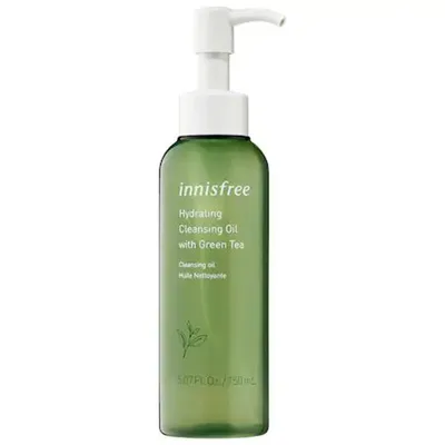 Innisfree Green Tea, Balancing Cleansing Oil (Olejek do mycia twarzy z zielonej herbaty przeznaczony dla cery problematycznej)