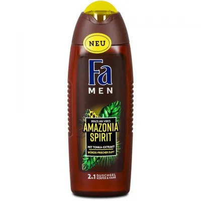 Fa Men Brazilian Vibes Amazonia Spirit, 2 in 1 Shower Gel (Żel pod prysznic dla mężczyzn 2 w 1)