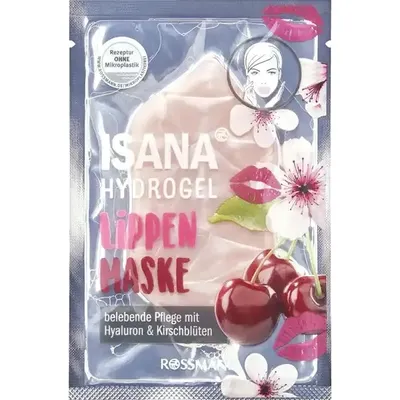 Isana Hydrogel Lippenmaske Kirschblüte (Hydrożelowa maska na usta)