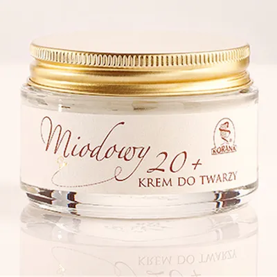 Korana Miodowy krem do twarzy 20+