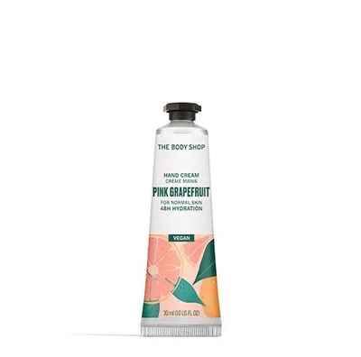 The Body Shop Vegan Hand Cream Pink Grapefruit (Wegański krem do rąk `Różowy Grejpfrut`)