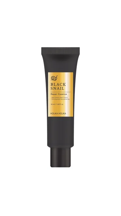 Holika Holika Black Snail, Repair Essence (Esencja przeciwzmarszczkowa do twarzy (nowa wersja))