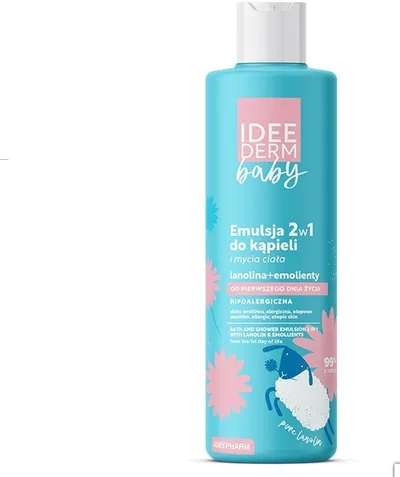 Instytut dermokosmetyków Ideepharm Sp. z o.o. Idee Derm Baby Emulsja do kąpieli i mycia ciała 2w1