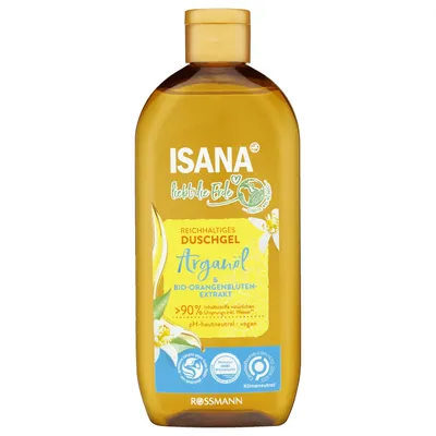 Isana Duschgel Arganöl (Żel pod prysznic z olejkiem arganowym)