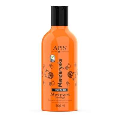 Apis Fruit Shot ,Żel pod prysznic `Mandarynka`