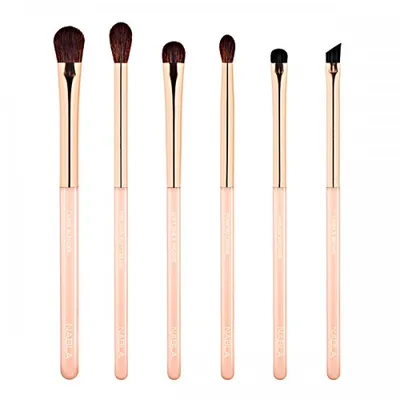 Nabla Denude, Eye Brush Set (Zestaw pędzli do makijażu oczu i brwi)
