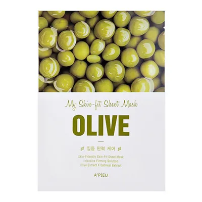 A'pieu Olive, My Skin - Fit Sheet Mask (Maska w płacie)