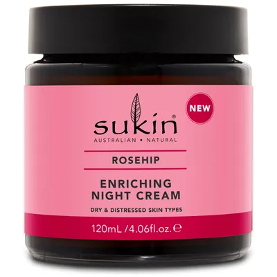 Sukin Rosehip Enriching Night Cream (Wzbogacający krem na noc z dzikiej róży)