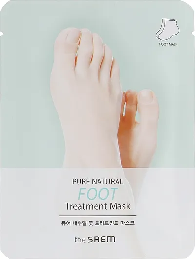 The Saem Pure Natural, Foot Treatment Mask (Maska do stóp)