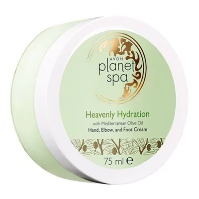 Avon Planet Spa, Heavenly Hydration Hand, Elbow and Foot Cream (Krem do rąk, stóp i łokci ze śródziemnomorską oliwą z oliwek)