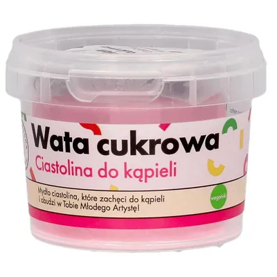 Manufaktura Piękna Ciastolina do kąpieli ‘Wata cukrowa’