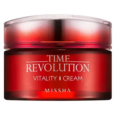 Missha Time Revolution Vitality Cream (Krem przeciwzmarszczkowy)
