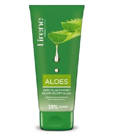 Lirene Dermoprogram Nawilżająco-kojący balsam żelowy do ciała `Aloes`