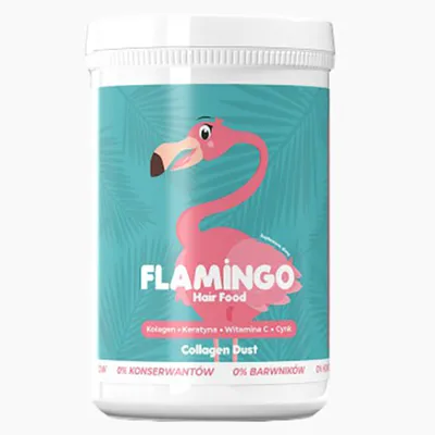Noble Health Flamingo Hair Food Collagen Dust, Kolagenowy pył dla włosów suplement diety