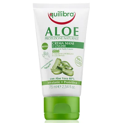 Equilibra Aloe Crema Mani (Aloesowy krem do rąk i paznokci)