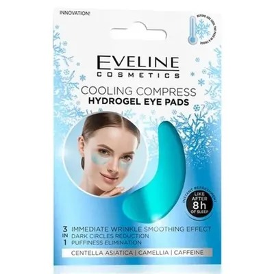 Eveline Cosmetics Hydrożelowe płatki pod oczy `Chłodzący kompres`